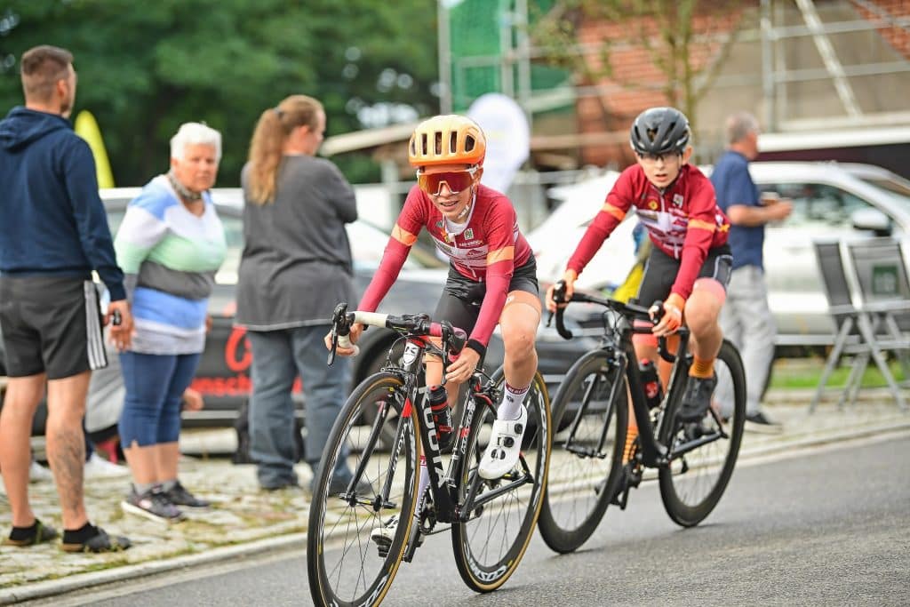 13 09 2021 Wörlitz Fabian Stimmel und Pepe Paul bei der U13 immer vorn dabei Fotograf Dietrich Kammer