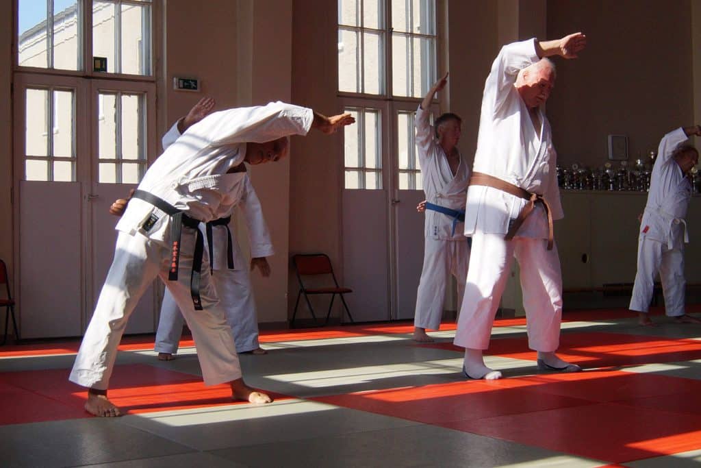 16 09 2021 Trainingseinheit des Seniorenkarate Fotograf Julian Molkenthin