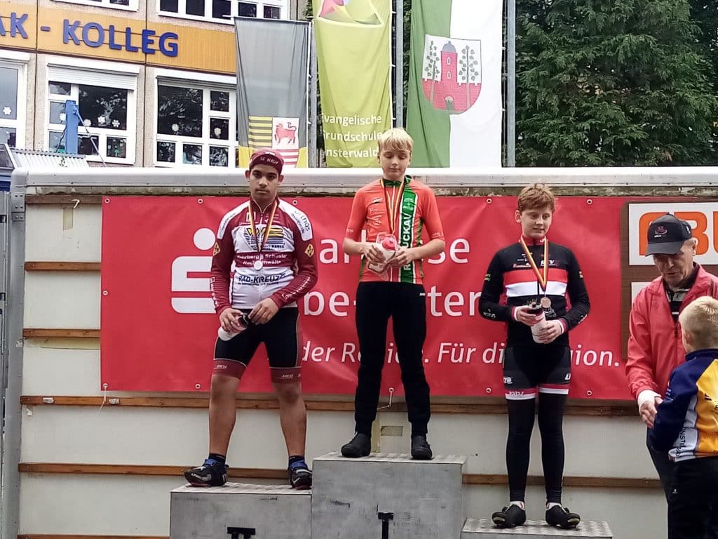 19 09 2021 Finsterwalde Anfänger U13 2 Platz Mohammad Al Dubisy Fotograf SC Berlin Abt Radsport