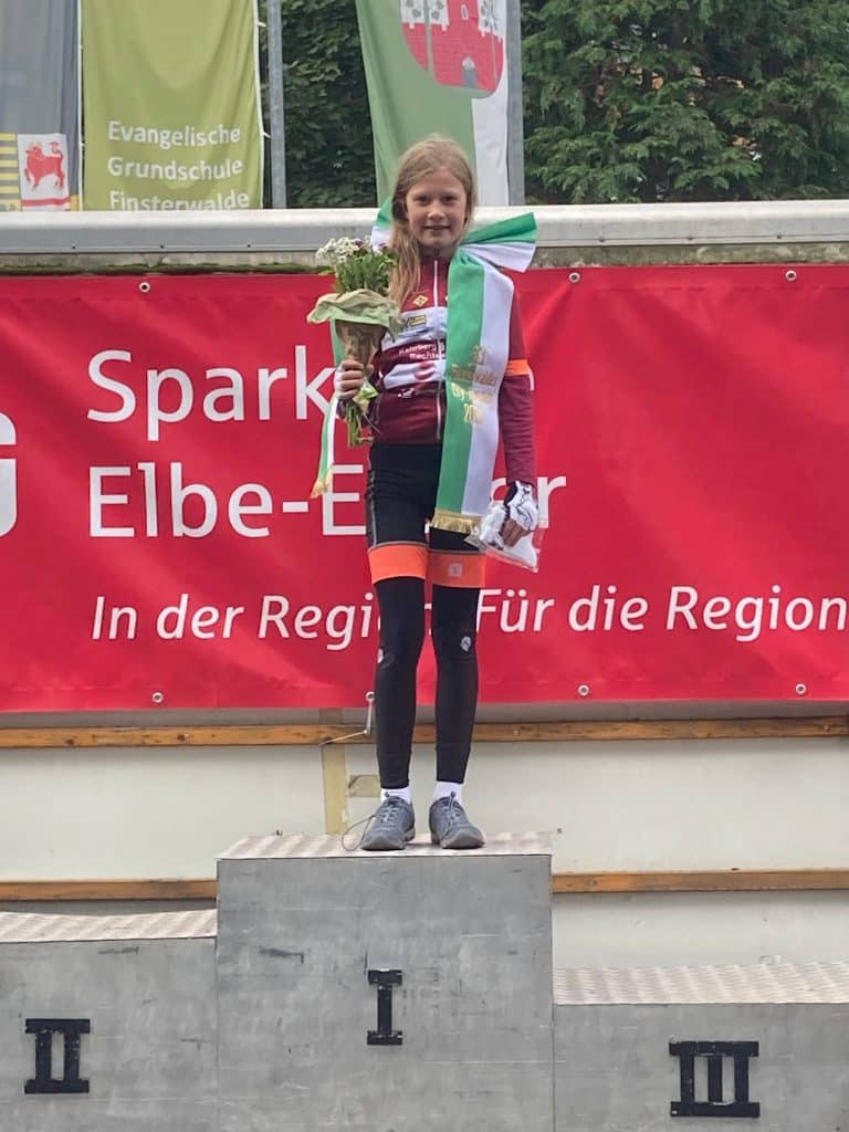 19 09 2021 Finsterwalde U11 1 Platz Antonia Bloch Fotograf SC Berlin Abt Radsport