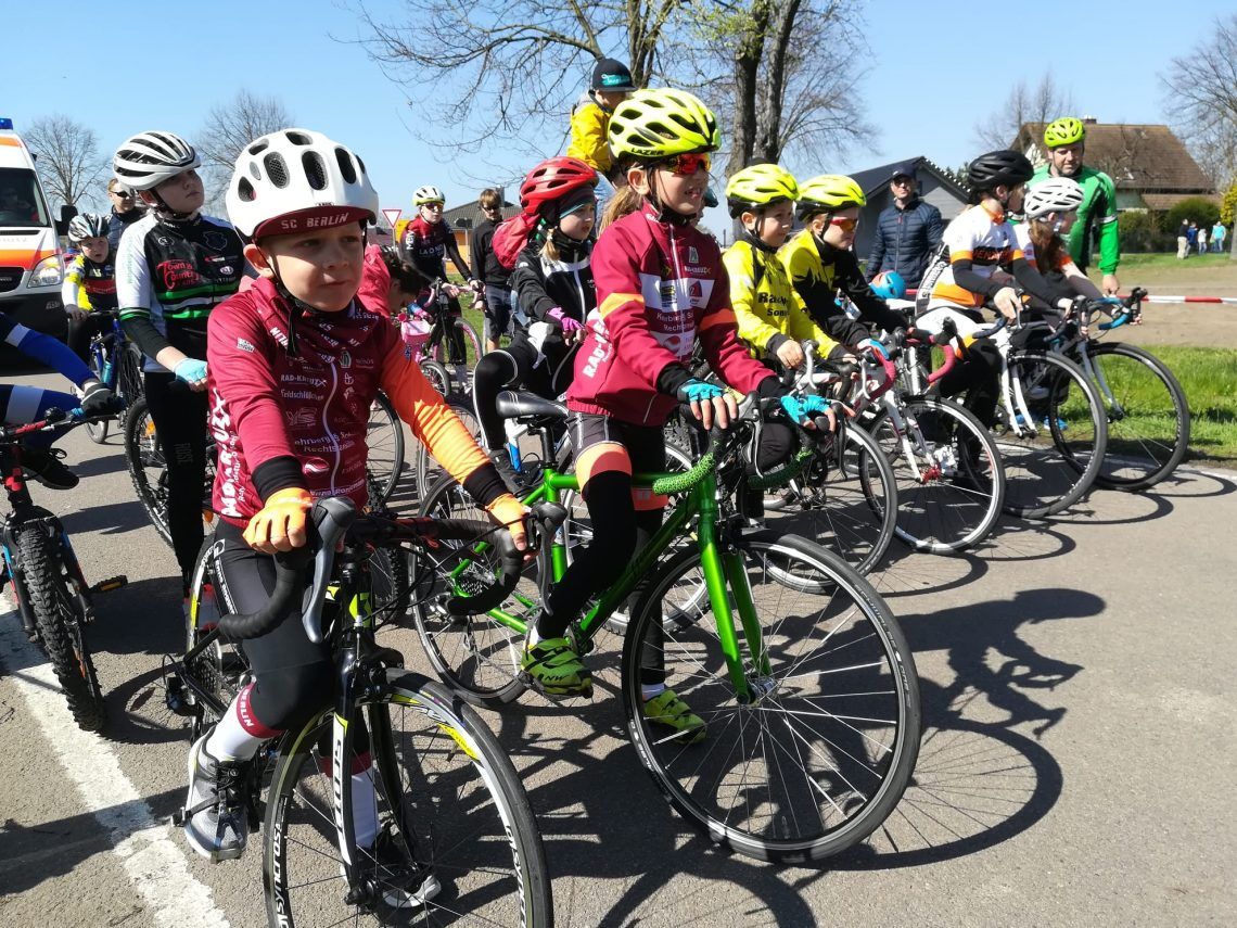 Kloeden Start beim Anfaengerrennen