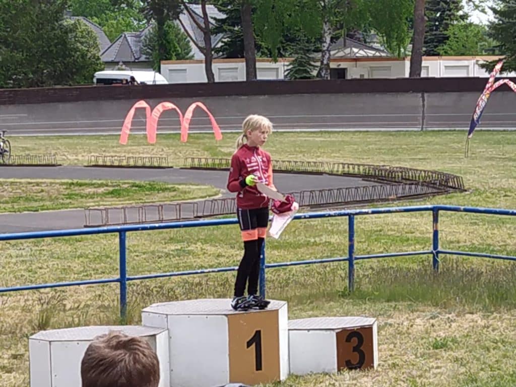 Fredersdorf U11w: 1 Platz Anna Grundei