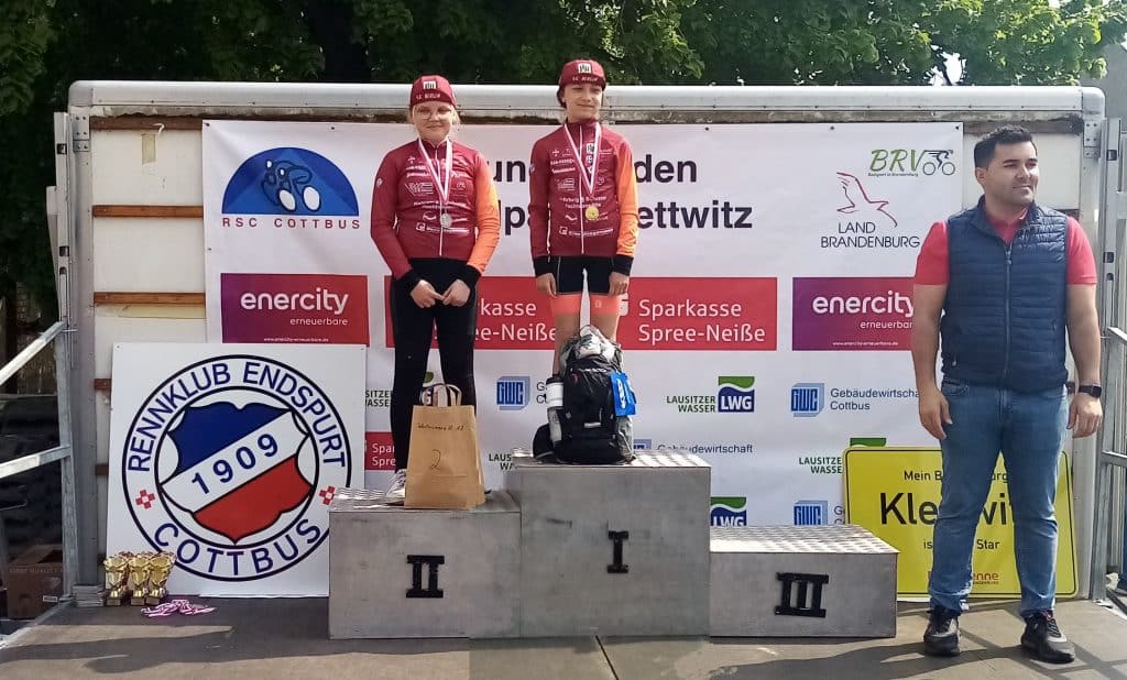 LVM U13w 1 Platz Leni Deneke 2 Platz Lena Mauerhoff