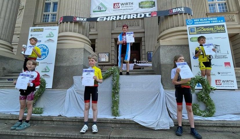 Meiningen U10m Anfaengerennen 1 Platz Keno Gaiser