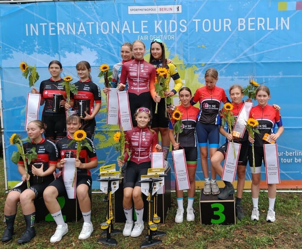 Kids Tour 2 Etappe U15 MZF 1 Platz Marie Louise Raake Charlotte Leonhardt