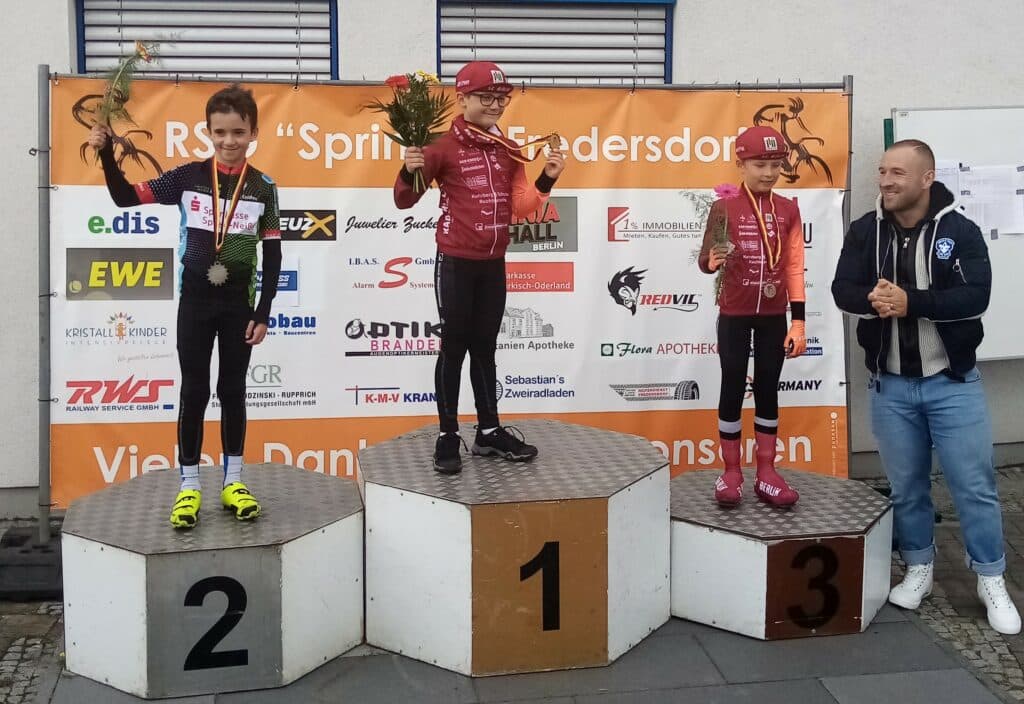 Neuenhagen U11m Anfaenger 1 Platz Pepe Kniep 3 Platz Philipp Schubert