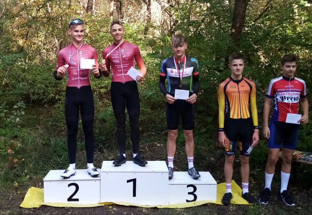 Maerkisch Buchholz U15m 1 Platz Anton Arndt 2 Platz David Moritz