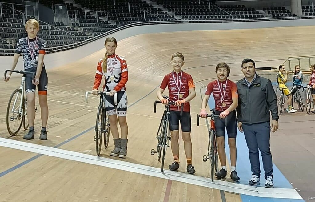 LVM U15m Berliner Meister im Punktefahren Pepe Paul 3 Platz Albert Lehmann