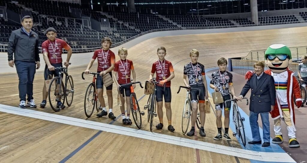 LVM U15m Madison Berliner Meister Pepe Paul und Emil Noeppert Albert Lehmann und Mohammad Al Dubisy Platz 2