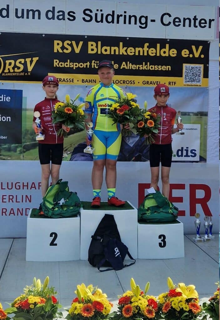 Rangsdorf U11w 2 Platz Romy Hoppe 3 Platz Fiona Schmidmaier