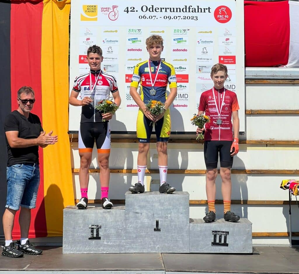 Oderrundfahrt U15m 1 Etappe 3 Platz Pepe Paul