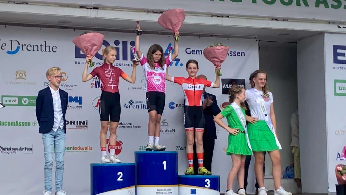 Assen Gesamtwertung U13w 2 Platz Martje Plamp