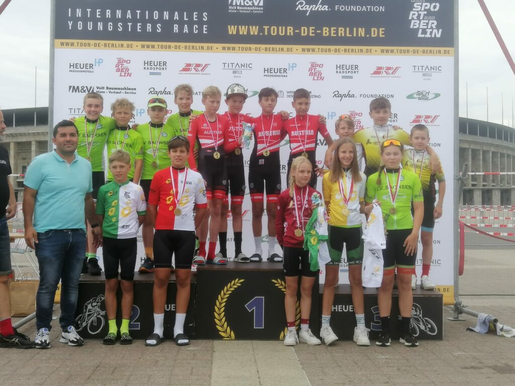 Tour de Berlin Gesamtwertung U13 Martje Plamp 2 Platz Junger Jahrgang