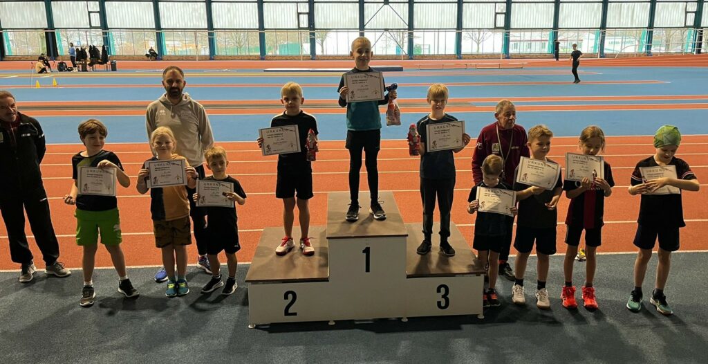 Athletiktest U11 1 Platz Levin Arendt 2 Platz Jasper Walther 3 Platz Arthur Wach