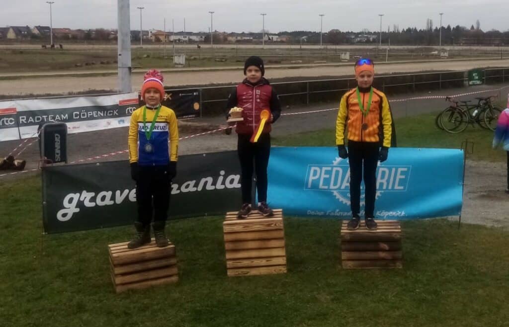 Karlshorst U11m Gesamtwertung Crossmania 1 Platz Jasper Walther