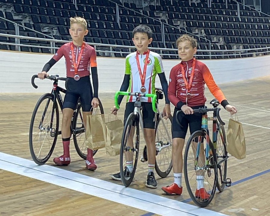 LVM U13 Omnium 2 Platz Emil Fischer 3 Platz Wolf Annas