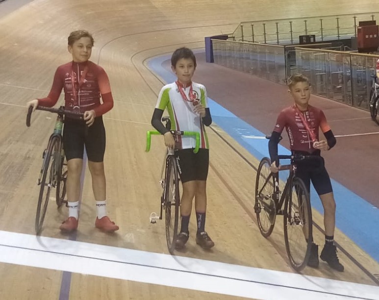 LVM U13m Punktefahren 2 Platz Wolf Annas 3 Platz Emil Fischer