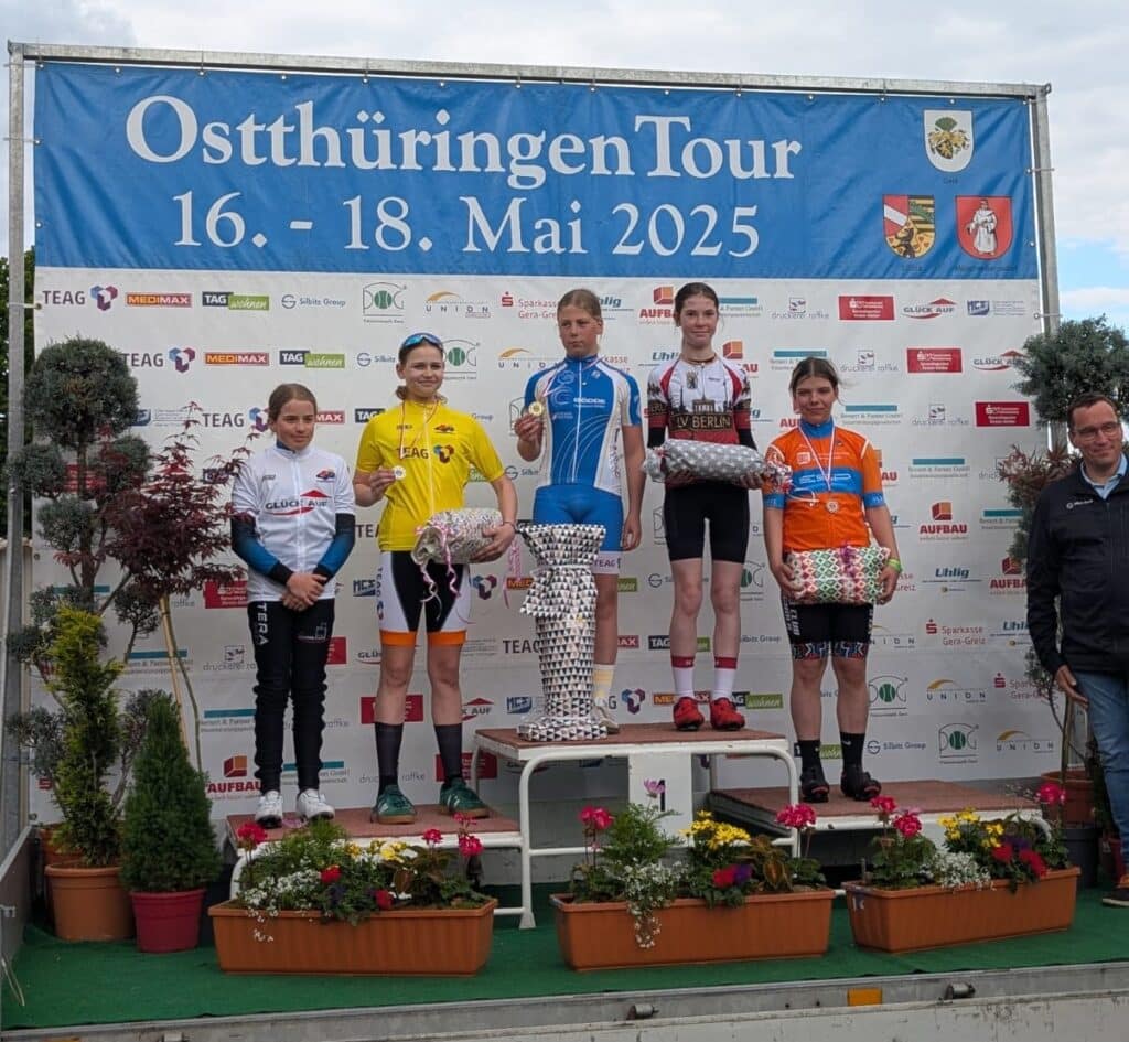 OTT U13w Kaja Gellner beste Jungfahrerin auf der 2 Etappe
