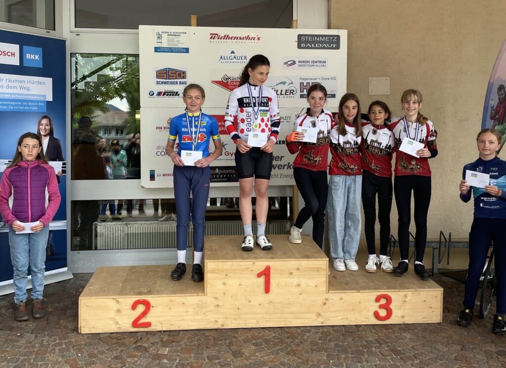 Allgäu Tour U13w Gesamt Mannschaftswertung 1 Platz SC Berlin