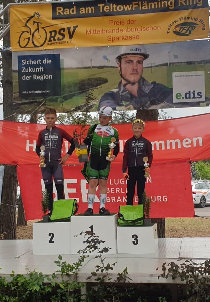 Kallinchen U11m Louis wessel 2 Platz Pepe Reinhardt 3 Platz