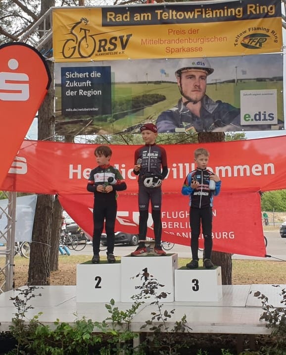 Kallinchen U13 Anfängerrennen 1 Platz Lucas Mudrich