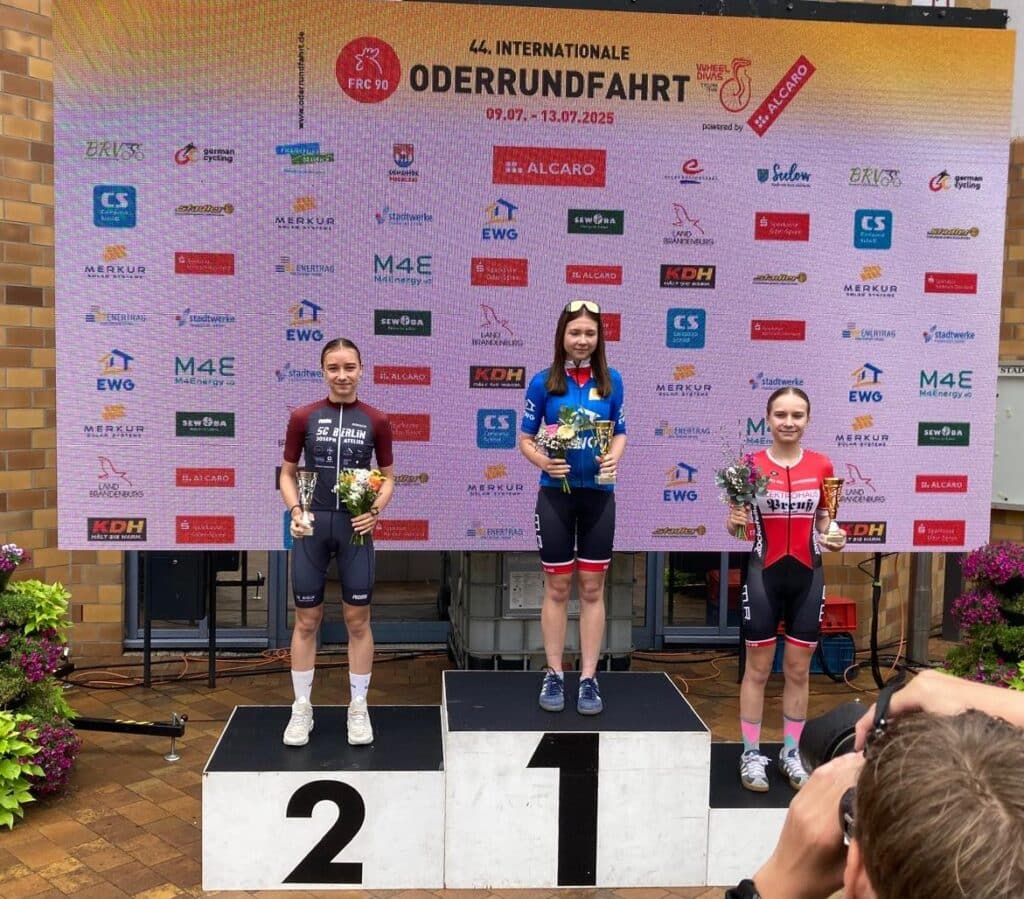 Oderrundfahrt U15w Leni Deneke 2 Platz