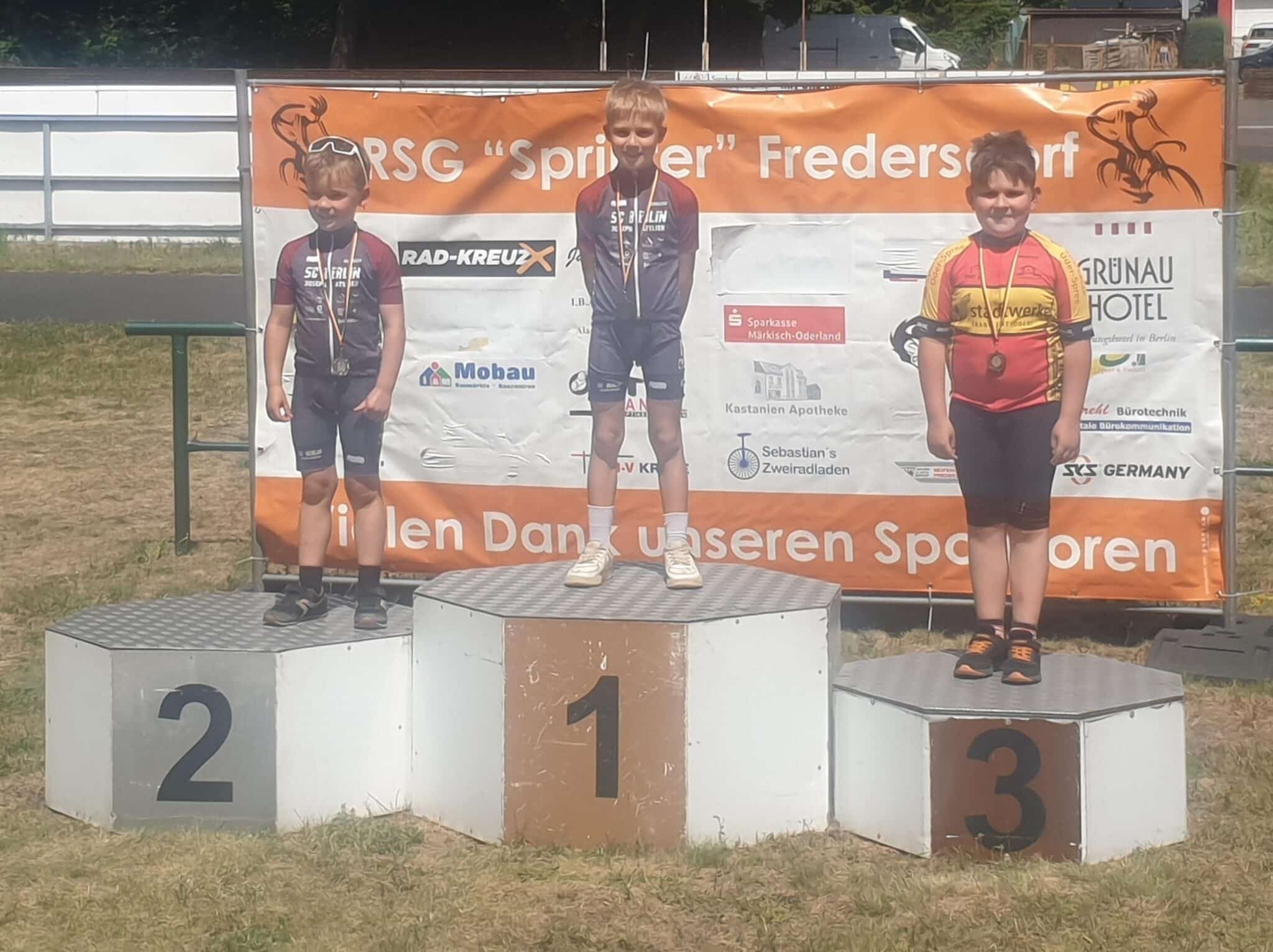 Fredersdorf 21 6 25 U19 Anfänger 1 Platz Felix Wessel 2 Platz Mattis Walther