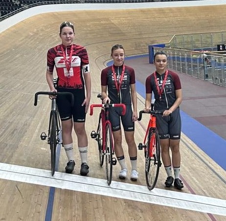 LVM Bahn U17w Omnium 1 Platz Leni Deneke 3 Platz Inga Schachmann