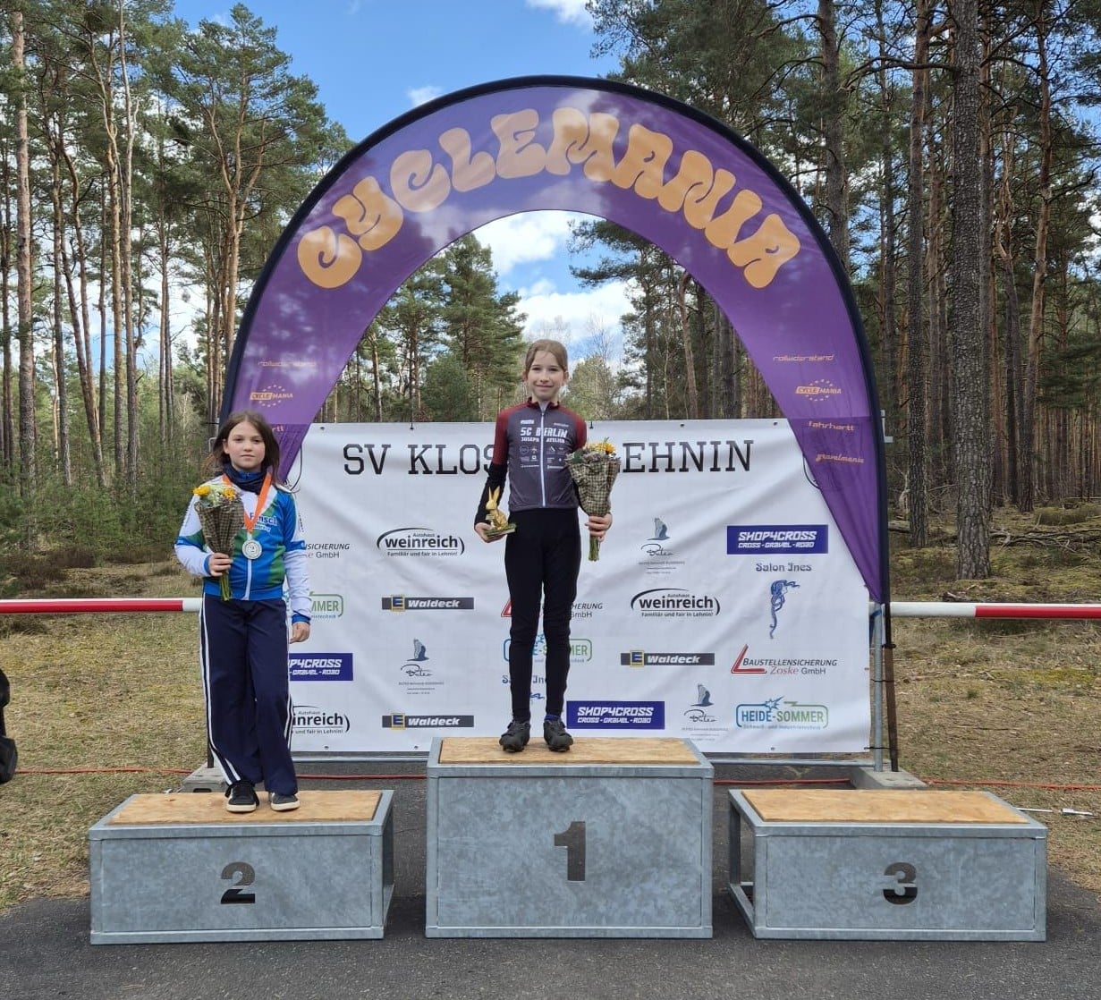 Lehnin U11w 1 Platz Lena Grundei