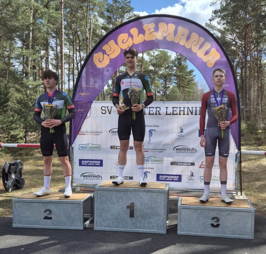Lehnin U19m 3 Platz Justus Grundei
